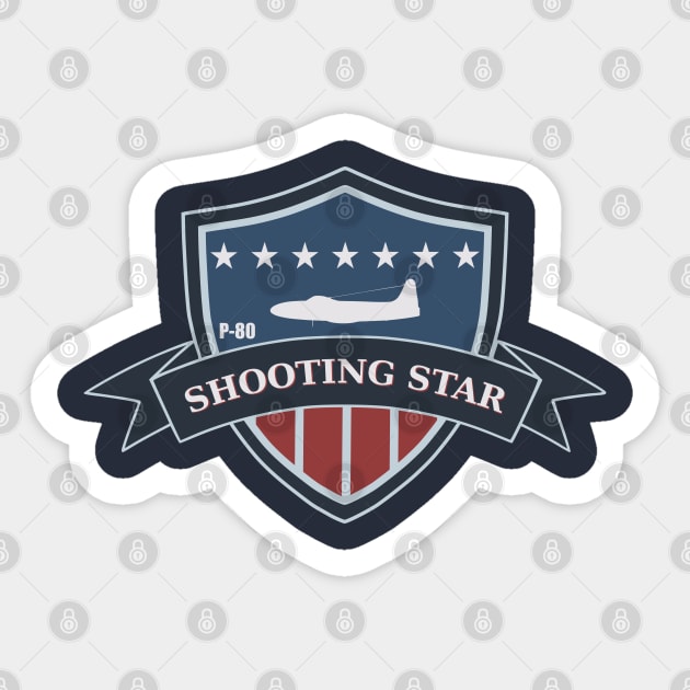 P-80 Shooting Star Sticker by TCP